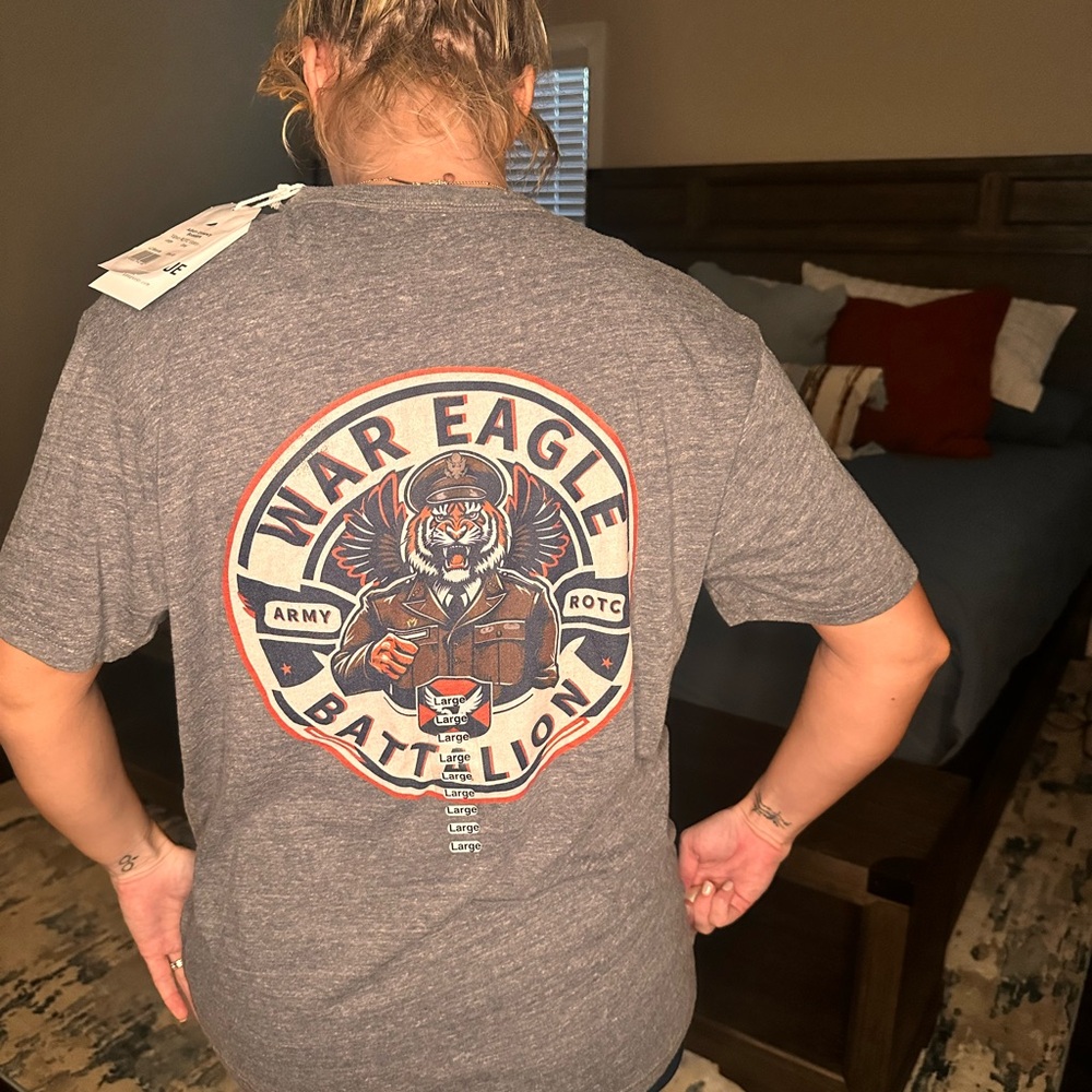 War Eagle Battalion Gray T-Shirt